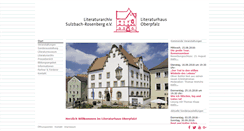 Desktop Screenshot of literaturarchiv.de